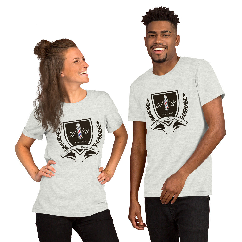 A UNIQUE BARBERSHOP Short-Sleeve Unisex T-Shirt