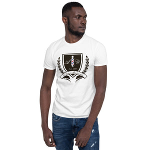 A Unique Barbershop Short-Sleeve Unisex T-Shirt