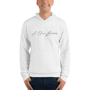 A Unique Barbershop Unisex logo hoodie